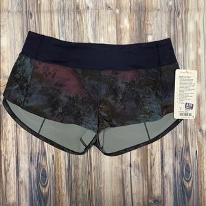 NWT Lululemon Speed Up Shorts